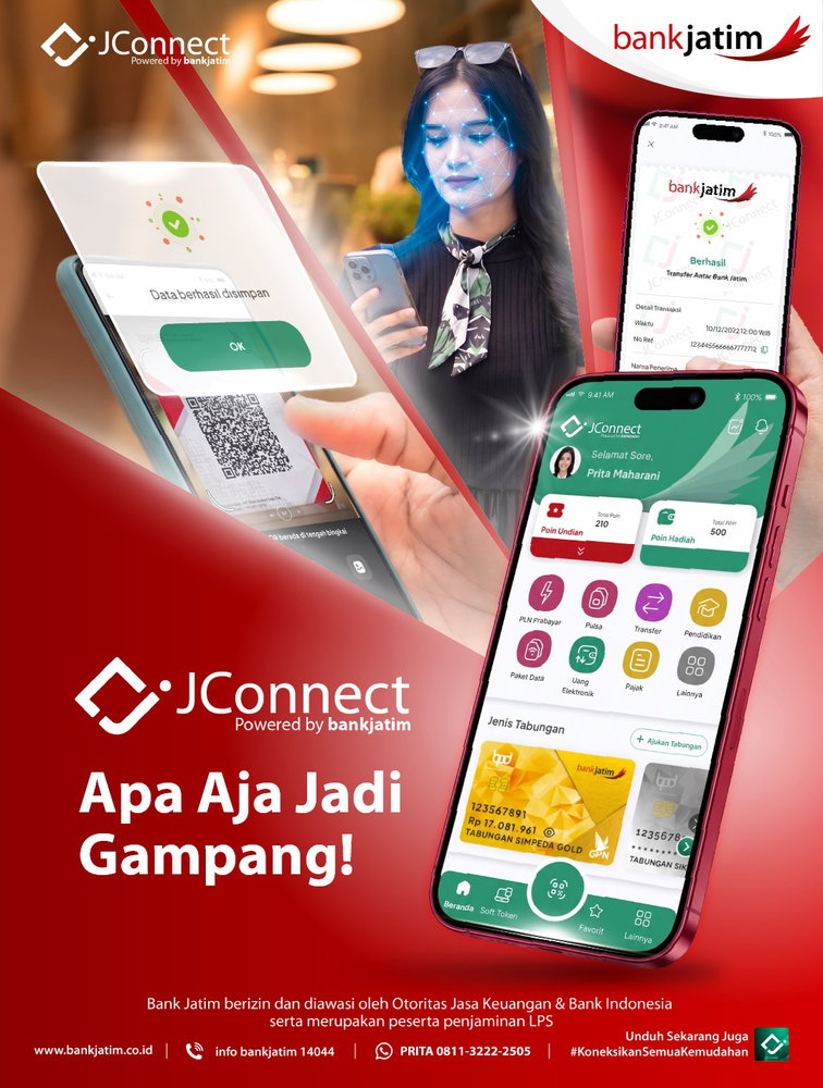 JConnect selalu ready buat jadi financial support mu. Mulai dari bayar tagihan sana-sini, sampe
