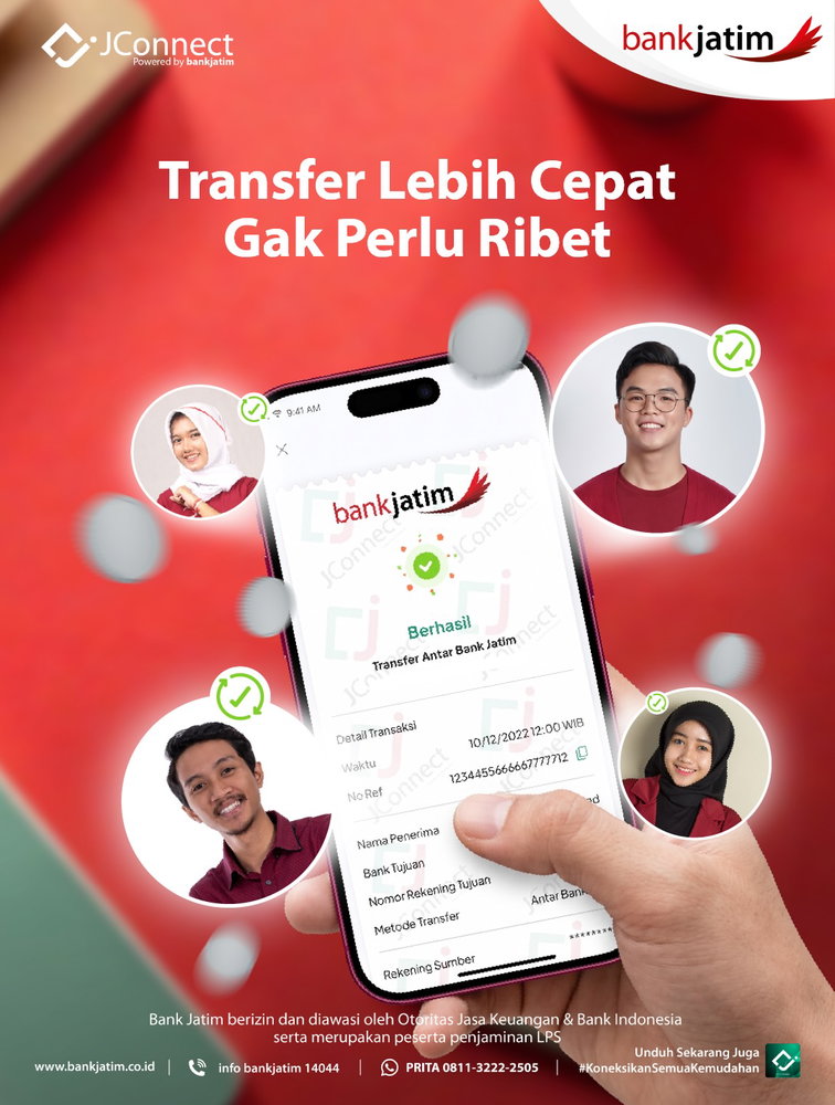 JConnect selalu ready buat jadi financial support mu. Mulai dari bayar tagihan sana-sini, sampe