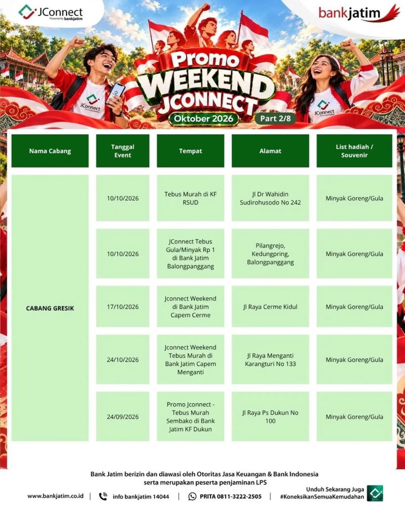 Weekend Makin Seru Bareng Jconnect!