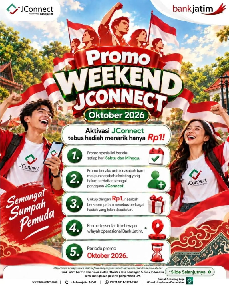 Weekend Makin Seru Bareng Jconnect!