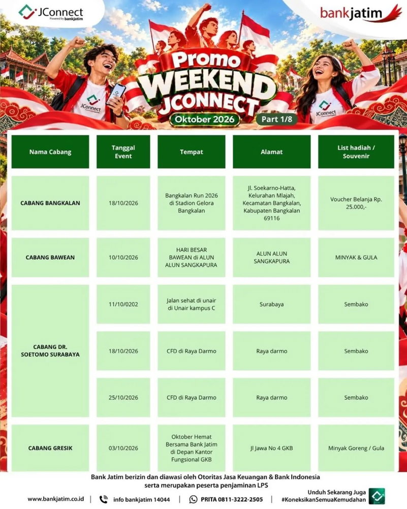 Weekend Makin Seru Bareng Jconnect!