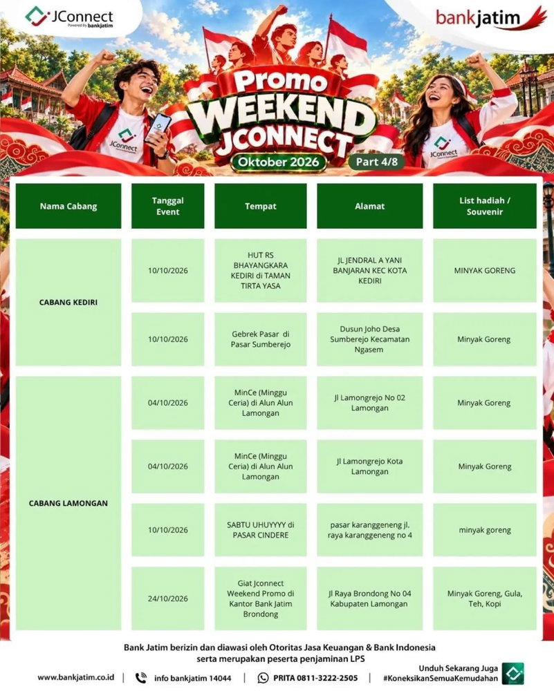 Weekend Makin Seru Bareng Jconnect!